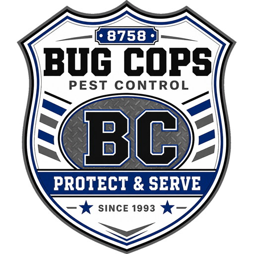 Bug Cops Pest Control Heritage Badge icon