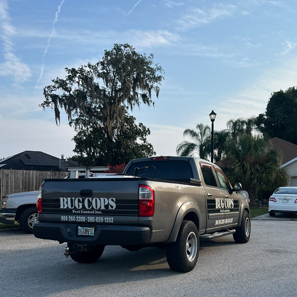 Bug Cops Pest Control Truck