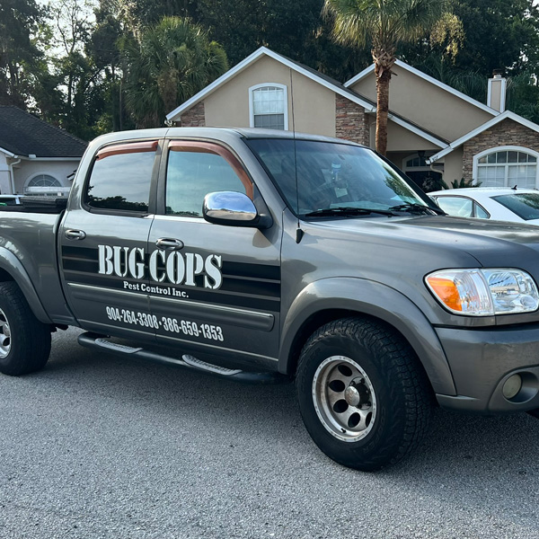 Bug Cops Pest Control Truck