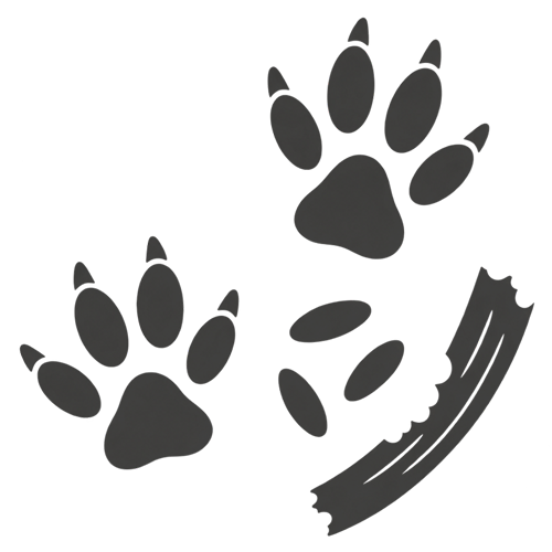 rodent activity identification icon